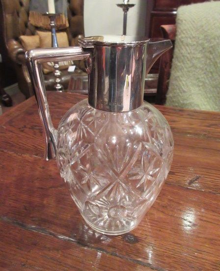 High Quality George V Period Silver Claret Jug