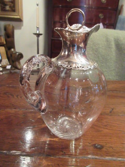 High Quality Edwardian Period Silver Claret Jug