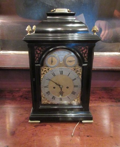 Fine George II Period London Fusee Bracket Clock