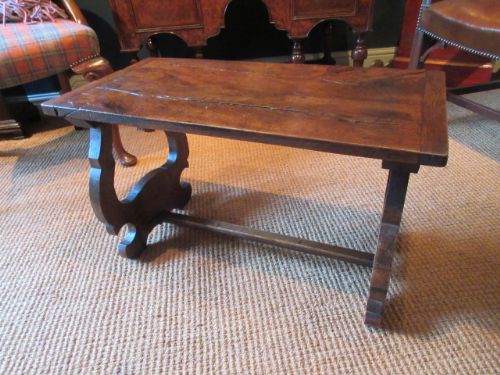 Small George II Period Oak Welsh Low Table