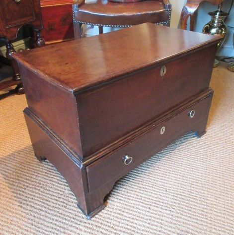 George II Period Oak Coffer Bach
