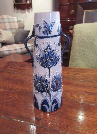 Mcintyre Moorcroft Butterflies Vase