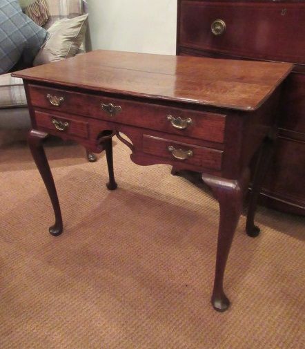 George II Period Oak Montgomeryshire Lowboy