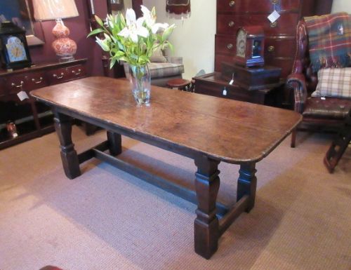 Superb George II Period Oak Refectory Table