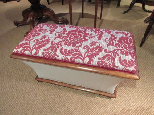 High Quality Mid Victorian Upholstered Ottoman
