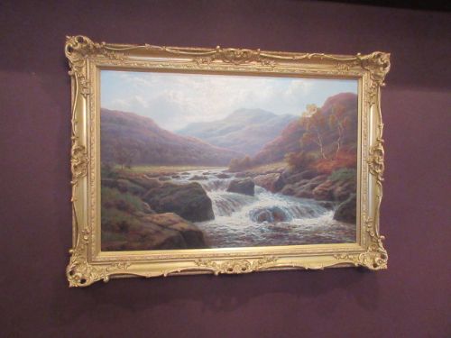Outstanding Victorian Mellor Oil on Canvas Painting