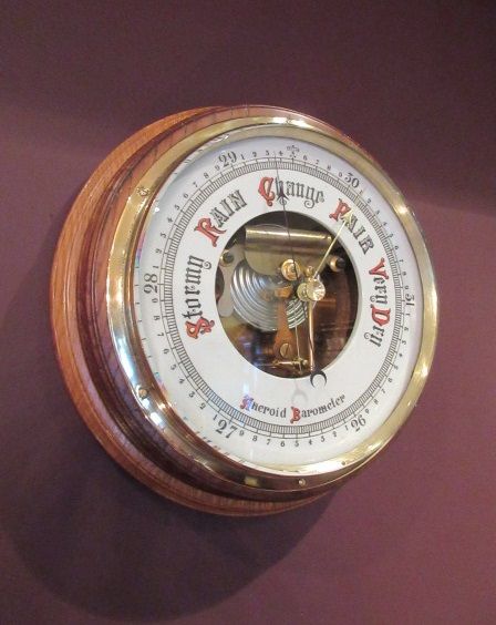 Top Quality Victorian Skeletonised Marine Barometer