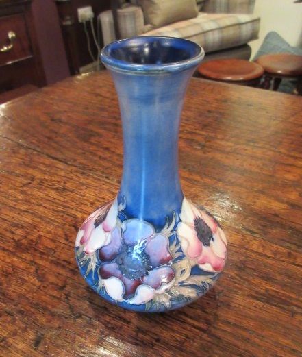 Moorcroft Anemone Salt Glazed Vase