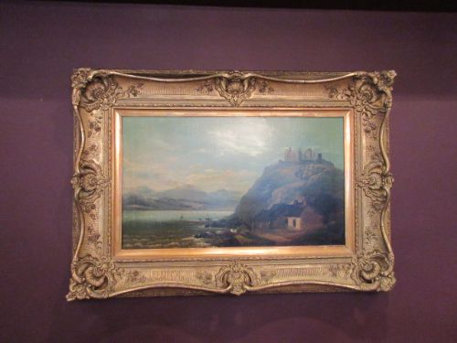 Superb 19th Century Oil on Canvas 'The Harbour'