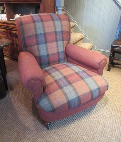 Very Comfortable Mid Victorian Upholstered Armchair