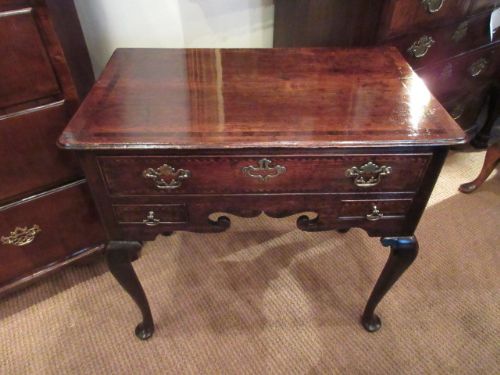 Superb George II Period Oak & Walnut Lowboy