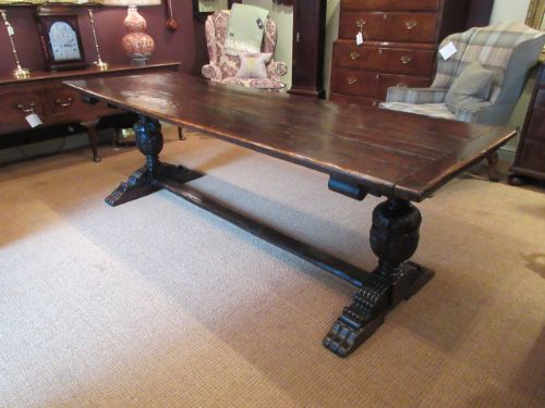 Superb Large George I Period Oak Refectory Table