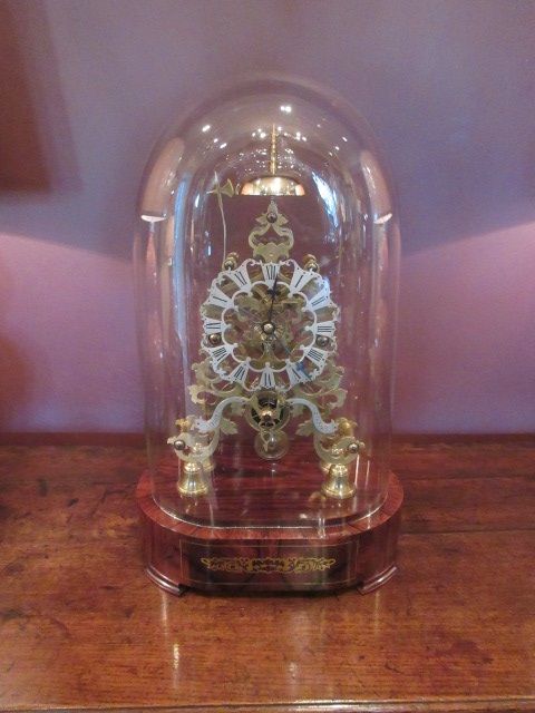 Stunning Early Victorian Dent Fusee Skeleton Clock