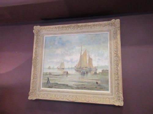 Mid 20th Century Seascape Oil on Canvas