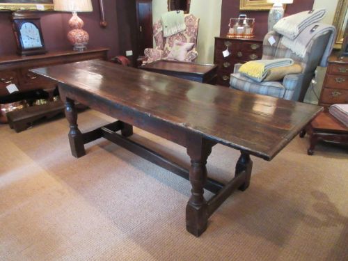 Superb George I Period Oak Refectory Table