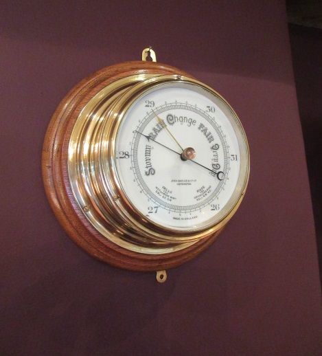 Top Quality Victorian London Bulkhead Barometer