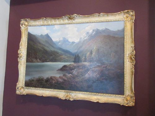 Fine Scottish Oil'loch Skeen' Signed Douglas Falconer
