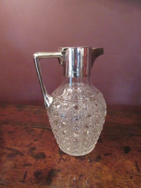 High Quality George V Period Silver Claret Jug