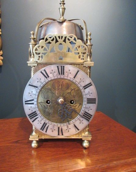 Fine Regency Period Double Fusee Lantern Clock