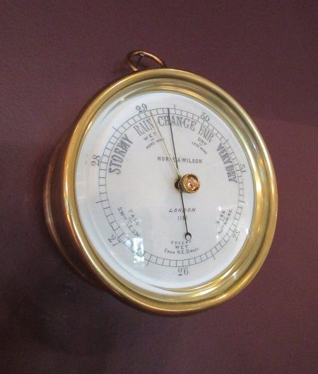 Top Quality Victorian London Marine Barometer