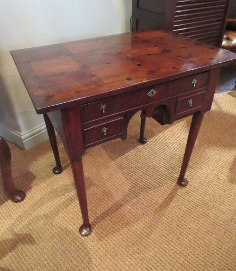 George II Period Red Walnut Lowboy