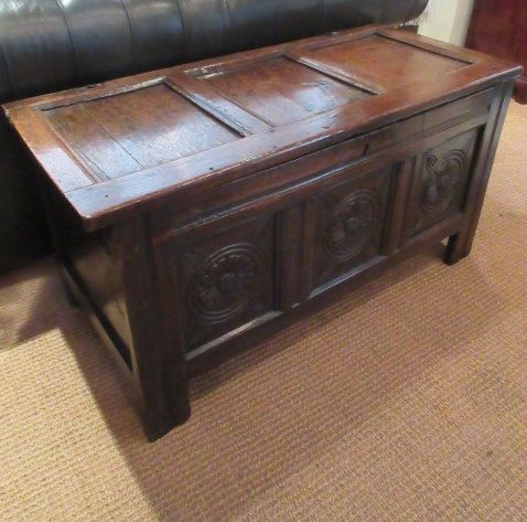 Very Original George I Period Oak Coffer