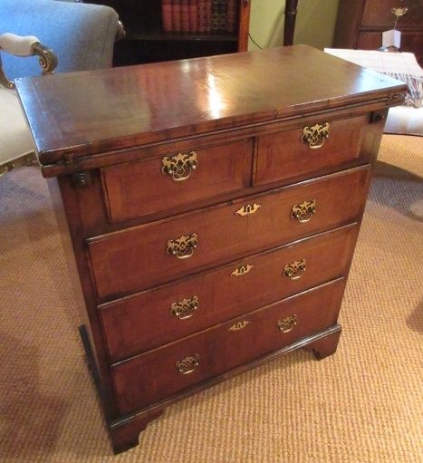 Very Small George I Period Walnut Bachelor's Chest