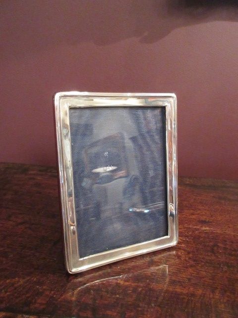 High Quality George V Period Plain Silver Photo Frame