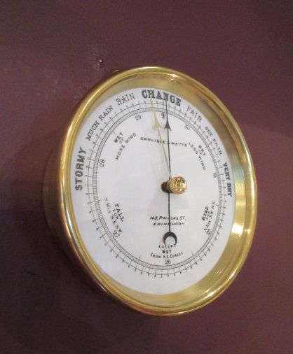 Top Quality Victorian Edinburgh Marine Barometer