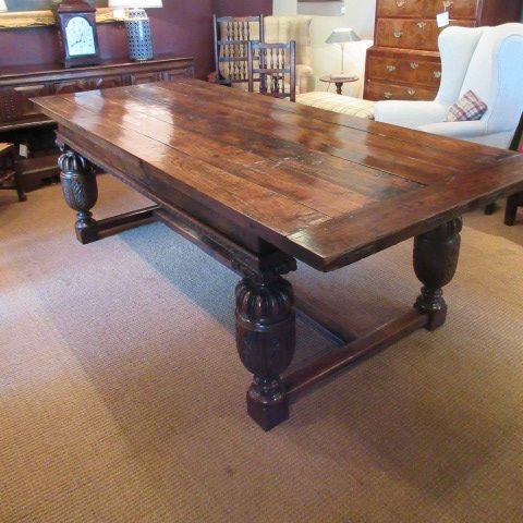 Stunning George II Period Oak Refectory Table