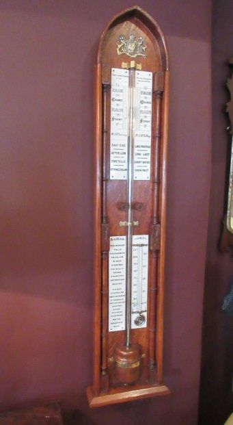 19th Century Manchester Admiral Fitzroy Barometer