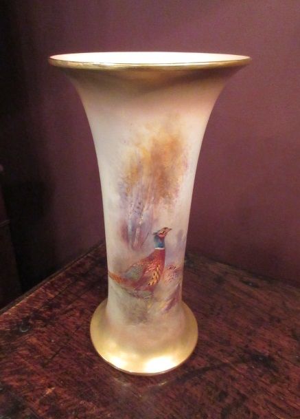 Royal Worcester James Stinton Vase