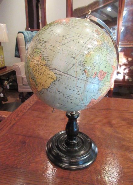 Phillip's of London 8" Paper Mache Terrestrial Globe