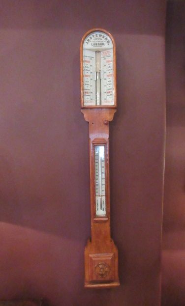 Superb Victorian 'Sea-coast' London Stick Barometer