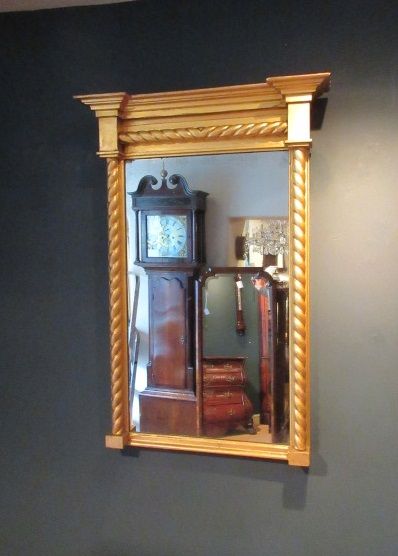 Regency Period Timber Gilt Wall Mirror