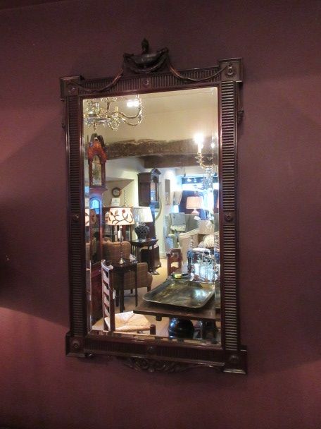19th Century Chippendale Style Wall Mirror