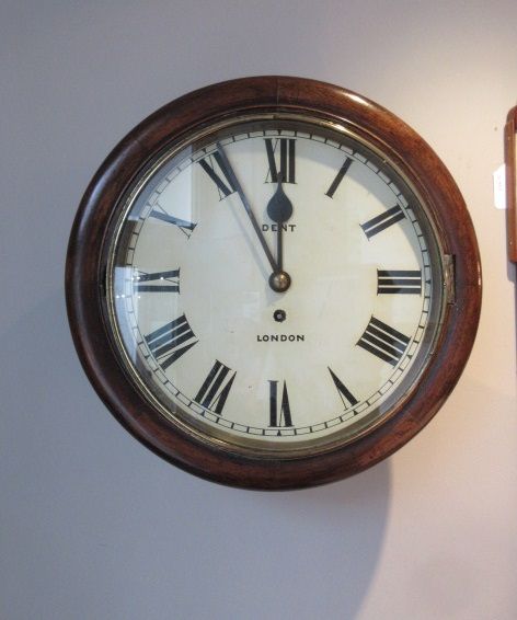 19th Century Dent of London Fusee Wallclock