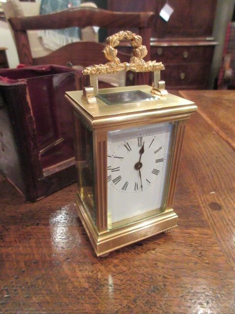 Fine 19th Century Cased Gilt Carriage Clock