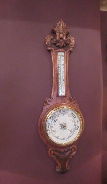 Top Quality Victorian Polished Oak Banjo Barometer