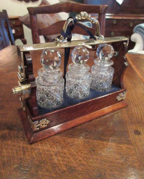 Top Quality Victorian Betjamins Miniature Tantalus