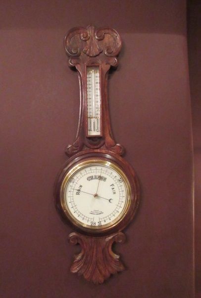 Victorian Polished Oak 'Rapid Indicating' Banjo Barometer