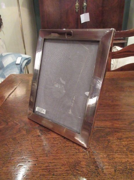 George VI Period Large Silver Photo Frame