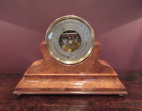 Superb Mid Victorian 8" Bronze Marine Barometer