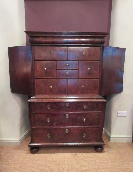 Outstanding George I Period Walnut Escritoire