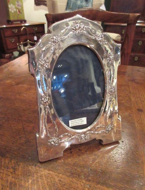 Edwardian Period Sheffield Silver Photo Frame