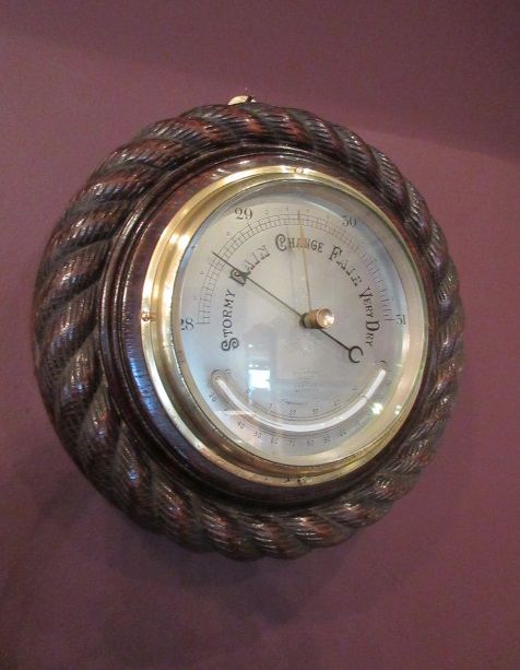 Late Victorian Short & Mason Ship's Barometer