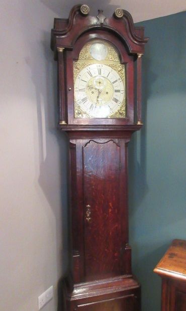 Impressive Georgian 8 Day Major Schofield Longcase Clock