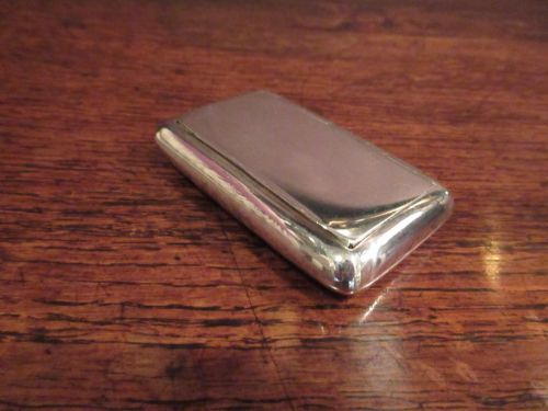 George V Period Antique Silver Snuff Box