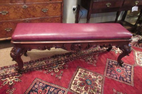William IV Period Antique Double Stool.c.1835
