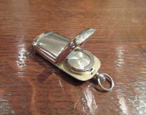 Edwardian Antique Silver Sovereign/vesta Case